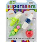 healthy snacks erasers