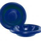 10 pack 7" blue plastic bowls