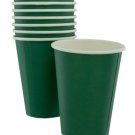8 pack 12oz green paper cups