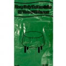 Green round tablecover