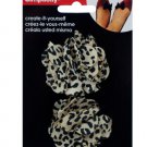 Leopard Flowers Headband Accent Set