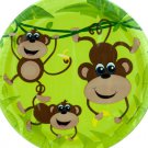 10ct monkey plates