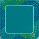 12 pack 9 1/8 in. happy dots plates