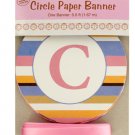 Tiny Toes Circle Paper Banner