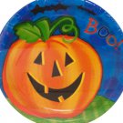 Pumpkin Smile Round Dinner Plates Set