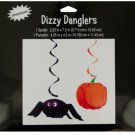 Halloween Spider & Pumpkin Dizzy Danglers