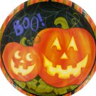 Jolly Jack-o-Lanterns Round Dinner Plates Set