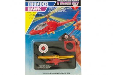 Thunder Hawk Helicopter Pocket Toy