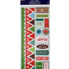 Our Happy Guy Canvas Words and Borders Stickers