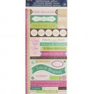 Celebrate Life Cardstock Stickers with Glitter Accents