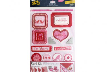 Sweet Love Card Kit with Glitter Accents