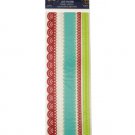 Christmas Cheer Crepe Paper Lace Stickers