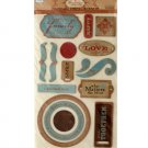 Family Self-Adhesive Chipboard Embellishments