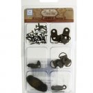 Metal Brads and Anchors Assortment