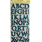Vita Bella Foil Chipboard Self-Adhesive Alphas