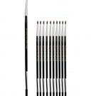 1/8 Inch Single Stroke Camel Hair Artist Brush Set
