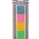 Baby Alphabet Blocks Favor Accents