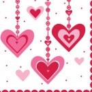 Heart Dazzler Lunch Napkins Set