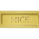 Nice Mini Metal Sign Magnet