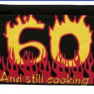 60 And Still Cooking Novelty Apron