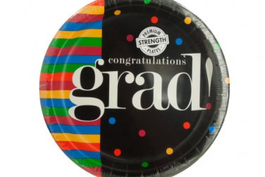 Congratulations Grad Party Plates