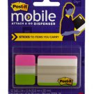 Post-it Tabs Mobile Attach & Go Dispenser
