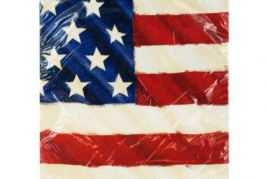 Rustic Flag Lunch Napkins