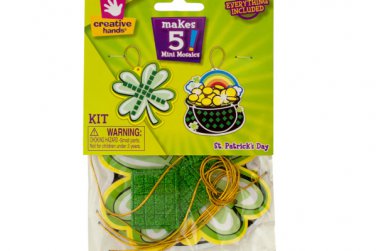 Mosaic St. Patrick's Day Decorations Craft Kit