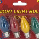 Colored Night Light Bulbs Set