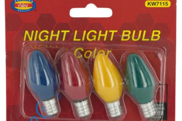 Colored Night Light Bulbs Set