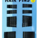 Black Bobby Hair Pins Set