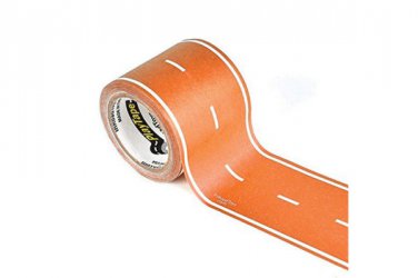 Orange Classic Road Toy Car PlayTape