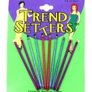 5 pair bobby pins assorted colors