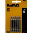 dewalt 5pk 2" torx bits