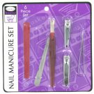 Nail manicure set, 6 pieces