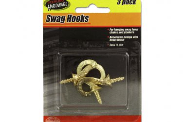 Decorative swag hooks