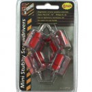4 Pack miniature stubby screwdriver set