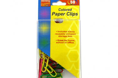 Colored paper clips