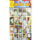 Laser Sticker Birthday Gift Tags