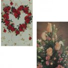 Large size gift boxes with designs, pack of 2 assorted