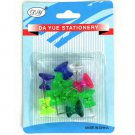 Large push pins in assorted colors