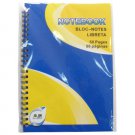 Spiral-bound notebook with 50 pages