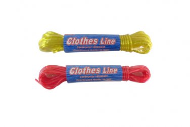 Colorful clothes line, 10 yards