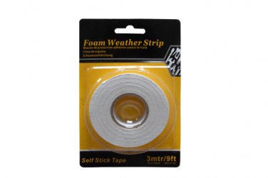 Weather stripping, 9 feet