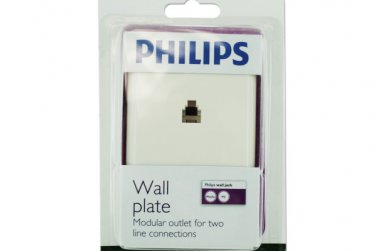 Philips Wall Plate for 2 lines