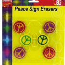 Peace Sign Erasers