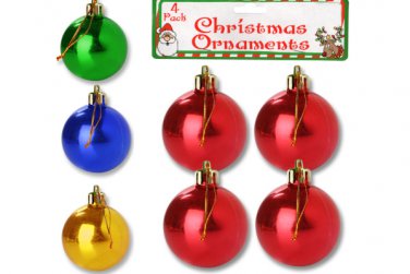 Plastic Christmas Ornament Bulbs