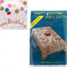 Happy Birthday Tablecloth