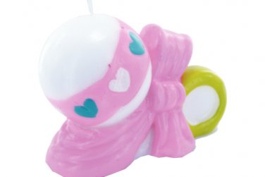 4x3 pnk rattle candl 6386