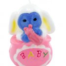 Pink Animal Candle